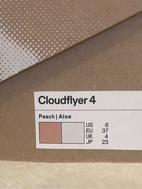 On Running Cloudflyer 4 - Peach and Aloe